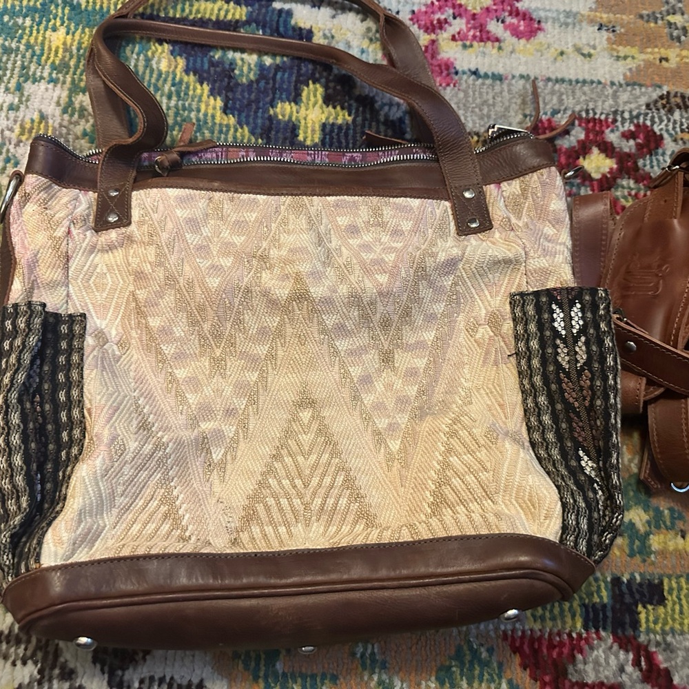 Huipil boho bag